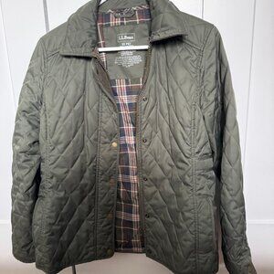 L.L. Bean Quilted Riding Jacket
